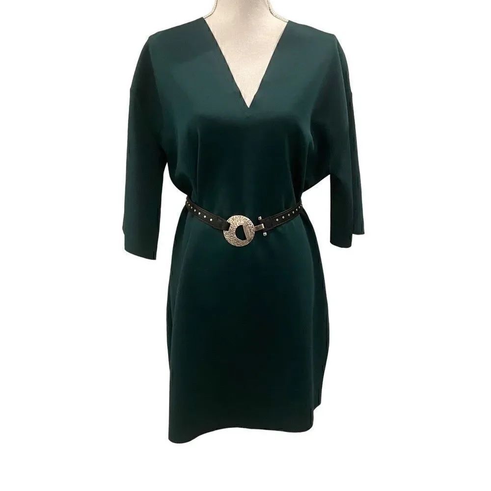 Zara Trafaluc Green Dress